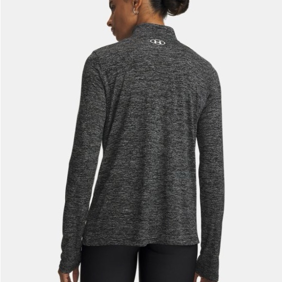 Under Armour Women's Charcoal Long Sleeve Tee - Picture 2 of 12
